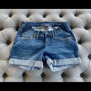 Maternity Jean Shorts